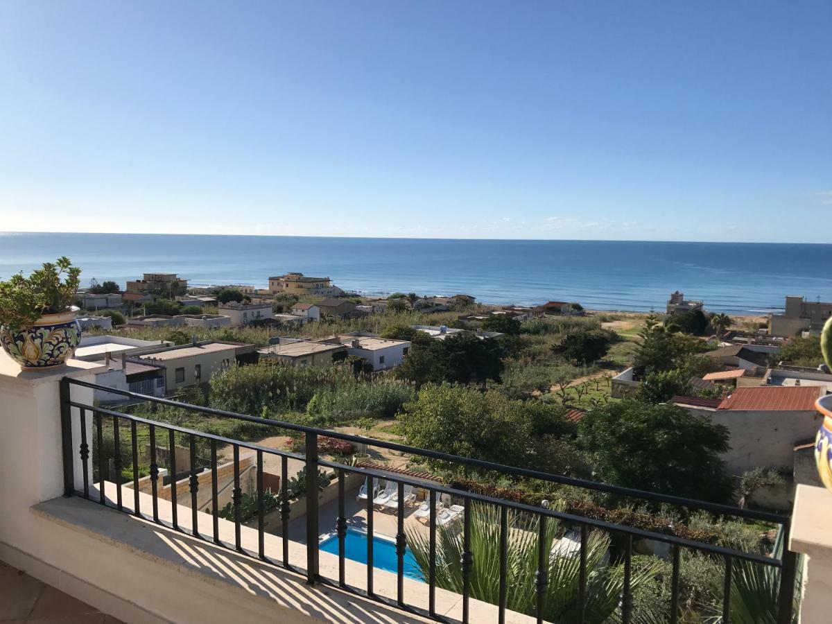 Villa Ceni - Appartamenti Con Camere, Cucina, Wc E Terrazza Sul Mare In Villa Con Piscina, Giardino E Parcheggio Marinella di Selinunte Eksteriør bilde